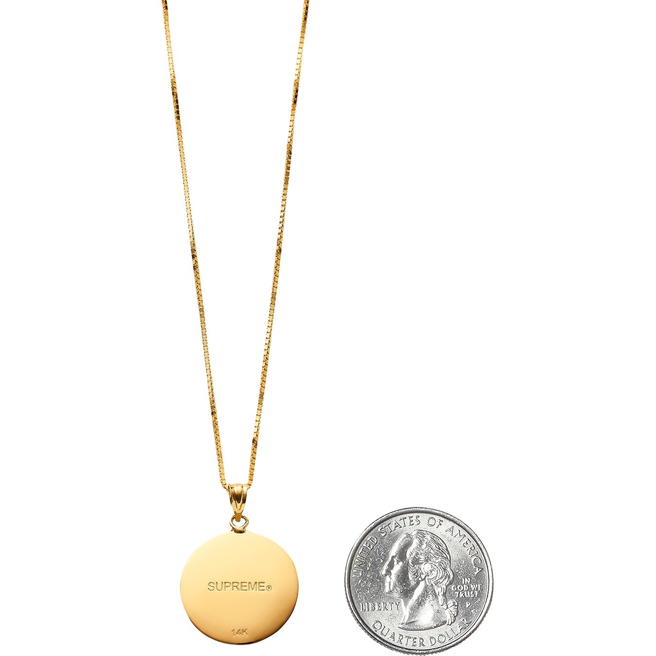 Justice Gold Pendant view 3